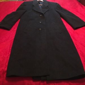 Bert Pulitzer Coat Jacket Mens Wool Peacoat  Winter